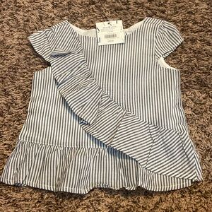 NWT Janie and Jack stripe top 12/18 months